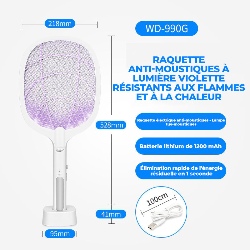 Raquette anti-moustiques vue 11